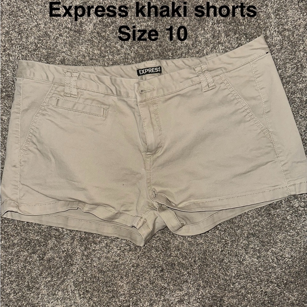 Express Khaki Women's Shorts